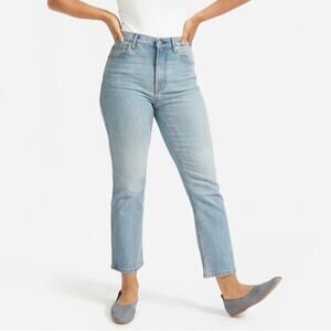 Everlane The Cheeky Bootcut Jean Light Wash Denim High Rise Size 23